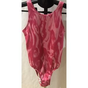 Zella Girl Pink Tie Dye Swimsuit Girls size 10/12
